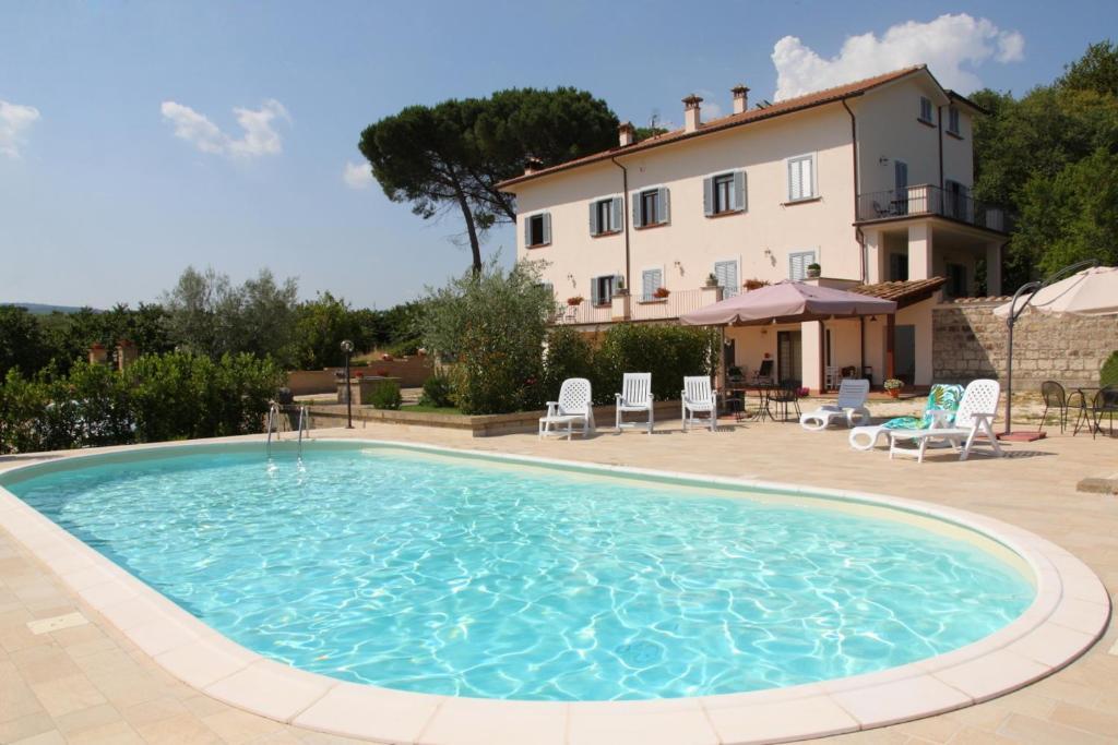 Agriturismo Casale Zuccari Caprarola Bagian luar foto